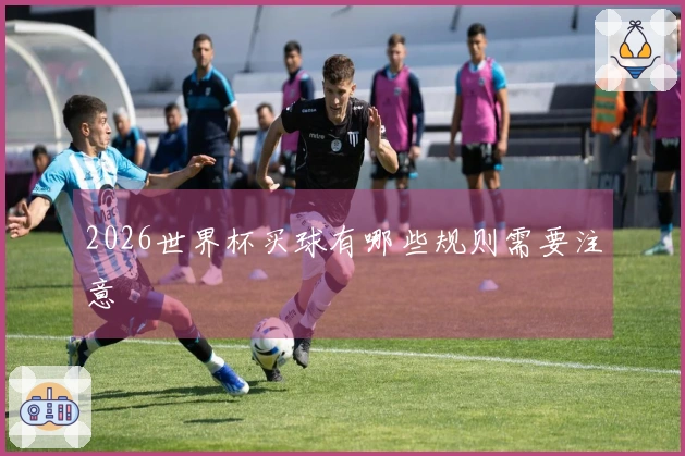 2026世界杯买球有哪些规则需要注意